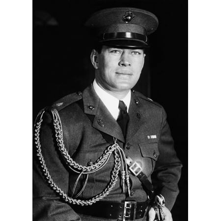 Gene Tunney Wearing His Blue Marine Corps MajorS Uniform Of The Connecticut State Militia The Retired And Undefeated Heavyweight Boxing Champion Marched In The Inaugural Ceremony For Gov Wilber
