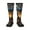 2 Black-1, variant on Quirky Owl With Glasses Print Compression Socks for Both Men And Women for Running, Travel, Flight, Nurse