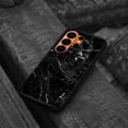 thumbnail image 4 of WIRESTER Shockproof Soft Rubber Cover Case for Samsung Galaxy S26 Ultra 6.9" 2026, Cloudy Black Marble, 4 of 5