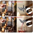 thumbnail image 2 of Juego 2 en 1: 1 Vertedor de Vino/Licor, Tapón Metálico para Vino/Botella con Sello de Silicona, Tapón Reutilizable para Vino., 2 of 5