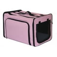 thumbnail image 3 of Pet Life ® 'Capacious' Dual-Sided Expandable Spacious Wire Folding Collapsible Lightweight Pet Dog Crate Carrier House, 3 of 7
