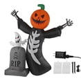 thumbnail image 2 of Halloween Inflable Towering Terrible Spooky Ghost con LED Incorporados Inflables Inflables para Fiesta de Halloween Decoraciones de Césped de Jardín de ANGGREK  Otros, 2 of 8