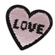 thumbnail image 1 of 6 piezas amor lentejuelas coser hierro en parches bordados apliques para, 1 of 7