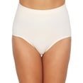 thumbnail image 2 of Bali Seamless Shaping Brief, 2-Pack Hush Pink/Light Beige L Women's, 2 of 5