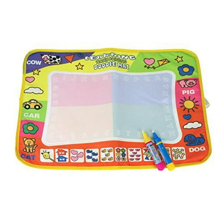 GOTD Doodle Mat Magic Pen Children Drawing Toys Educational for 1-6 Years Old Little Artist Painter 17.7