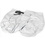 Camco 45321 Vinyl RV Wheel and Tire Covers 24" - 26", Arctic White, Pack of 2