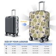 thumbnail image 6 of Xecao Skull Snake print Elastic Luggage Cover, with double-sided print , is perfect for travel, business, and daily use, 6 of 9