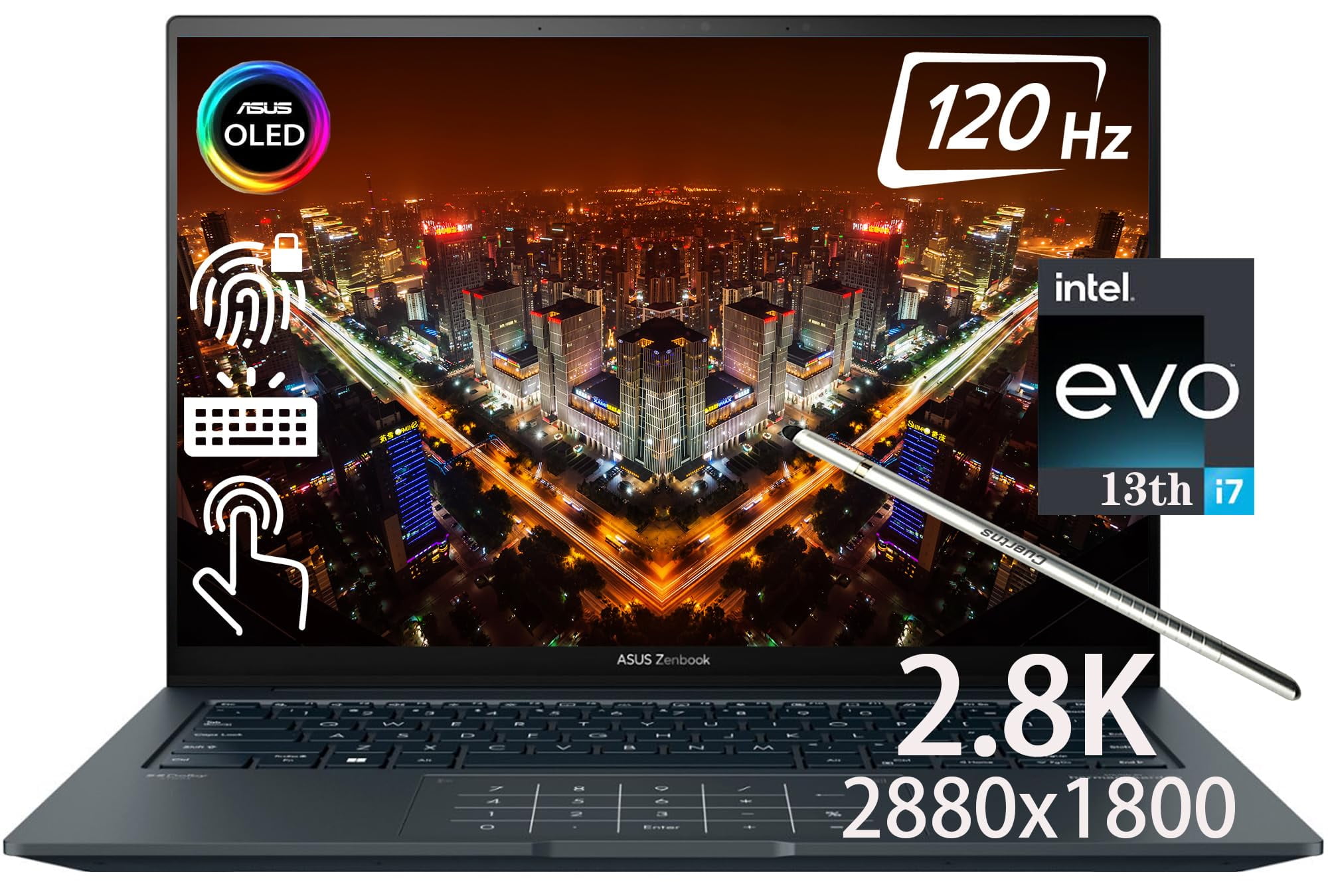 ASUS UX371E 13.3インチ Jade Black ASUS UX371E 13.3インチ