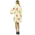 thumbnail image 6 of Bimba Women Printed Short Cotton Robe Bride Bridesmaid Getting Ready Coverup, 6 of 8