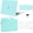 Turquoise, variant on MOSISO Compatible with MacBook Air 13 inch Case 2026 2025 2024 2023 2022,M4 A3240 / M3 A3113 / M2 A2681,5in1 Set Laptop Hard Shell Protective Case for MacBook Air 13.6 inch