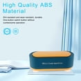 thumbnail image 2 of AMERTEER Portable Ultrasonic Cleaner Practical and Professional suitable for Jewelry Eyeglasses Rings Silver One Button Start with 4 Shock Absorbing Rubber Feet, 2 of 9
