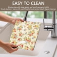thumbnail image 4 of Placemat, Pioneer Flower Floral Print Pattern Place Mats Table Mat Set Of 2, PVC Washable Placemats for Party Kitchen Dining Decoration, 18x12 Inch, Fade Resistant, 4 of 6