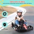 thumbnail image 4 of fukursul 360 Degree Electric Drift Go Kart with Brushless Motor, High/Low Speed, LED Lights, Music, 3-Speed Adjustable, 4 of 8