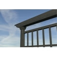 thumbnail image 4 of Vita 80"L x 90"H Wildwood Cedar Privacy Trellis, Charcoal Gray, VA68901, 4 of 4