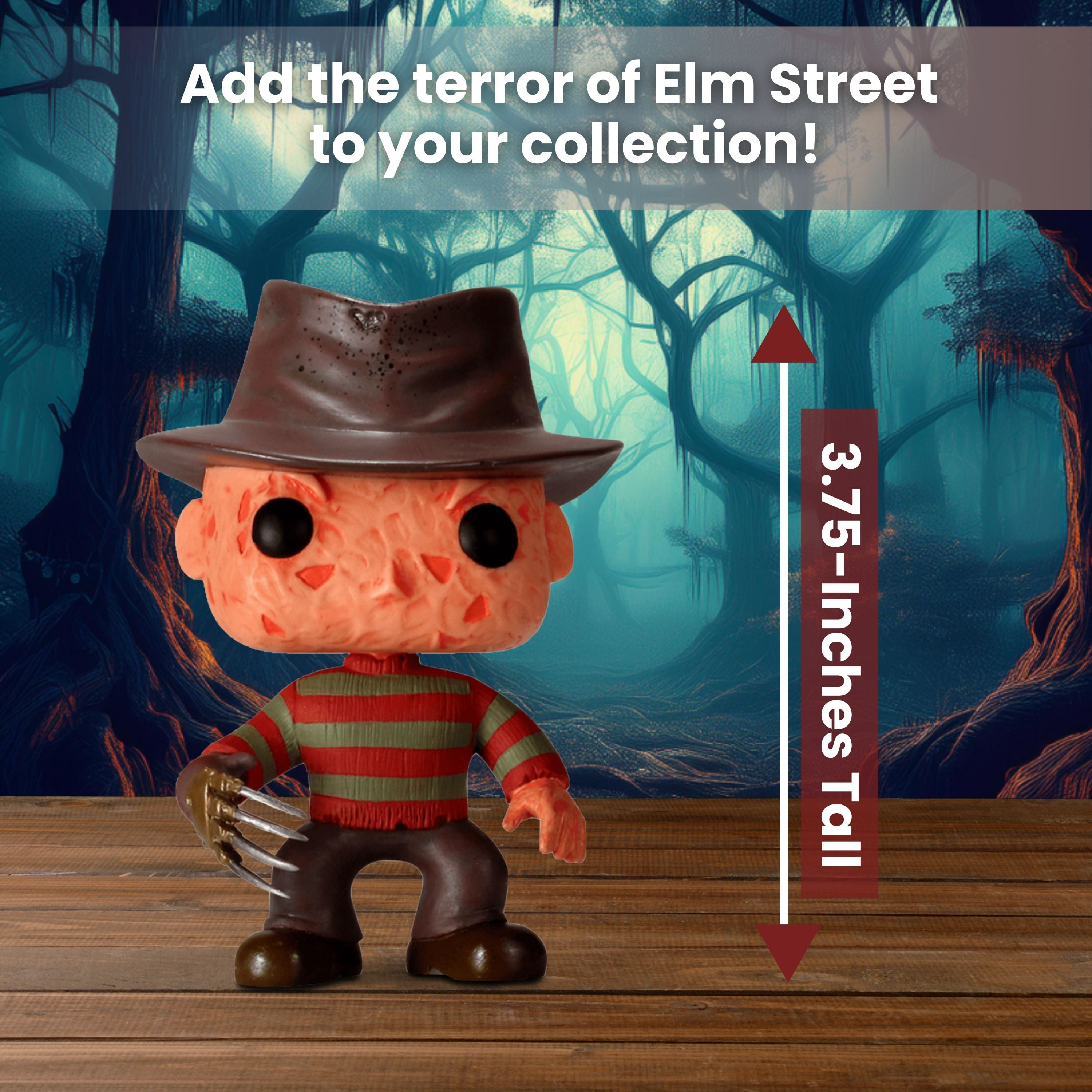Freddy Krueger Funko Pop! A Nightmare on Elm Street - Collectible Vinyl Figure #02 with Case
