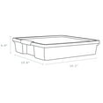thumbnail image 6 of Storex Plastic Project Box for 12 x 12 Paper, Assorted Colors, Case of 5, 6 of 9