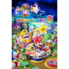 Mario Party 9 Yoshi Peach NES Nintendo Wii Video Game Poster - 12x18 inch