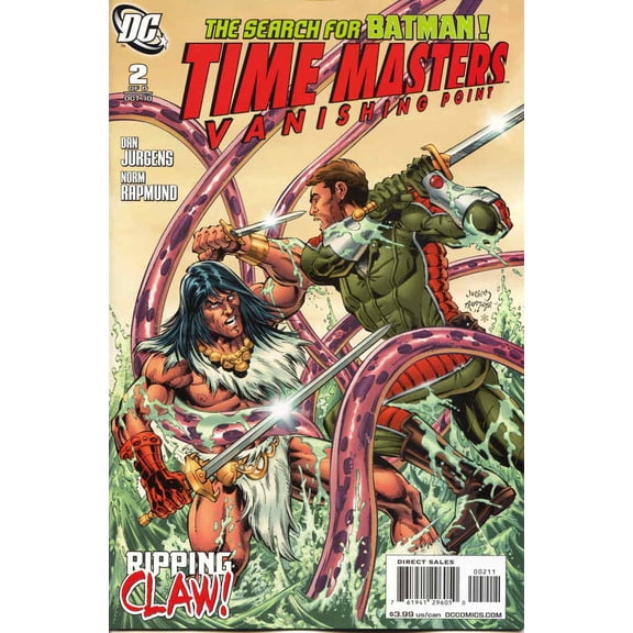 Time Masters: Vanishing Point #2 VF ; DC Comic Book