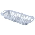 thumbnail image 1 of Household Retractable Vegetable Drain Kitchen Drain Rack Metal Rack Wash And Dish Strainer over Adjustable Dish Strainer for Dish Drying Mats for Kitchen Counter Allows Plates Bag Drying Racks Cover, 1 of 3