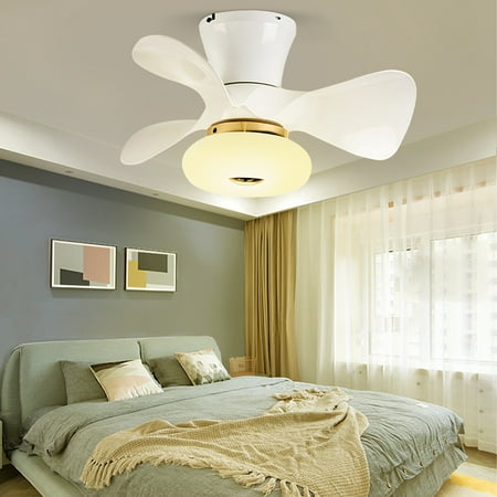 

Loopsun Home &Kitchen Modern Ceiling Fan Light LED Dimmable Remote Control With Light Kit Lamp Christmas Thanksgiving Birthday Graduation Gift