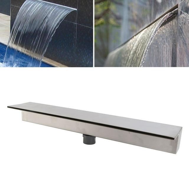 Stainless Steel Decorative Waterfall Fountain for Courtyard Garden Villa Pool