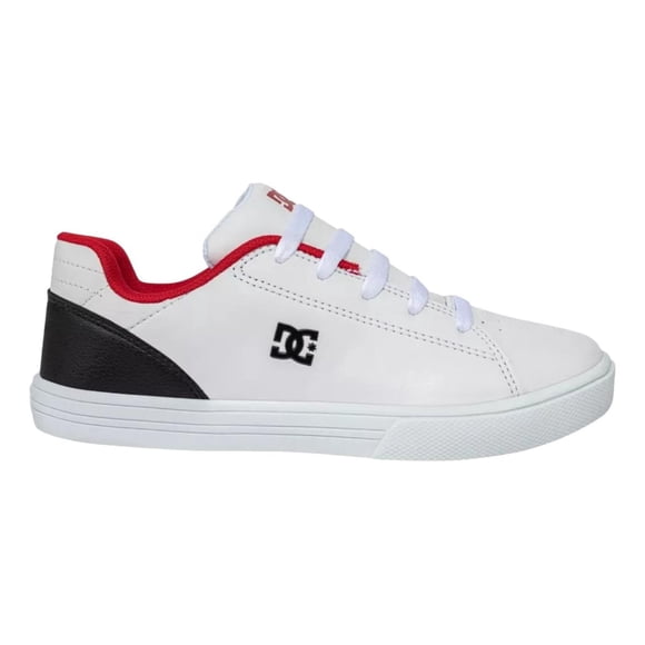 Tenis DC SHOES Notch Para Niños Color Blanco Modelo ADBS300361WBD