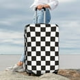 thumbnail image 6 of Picia Black and White Checkerboard Luggage Protector Cover Thicken Suitcase Protector Cover Fit 18-32 Inch Luggage-Small, 6 of 9