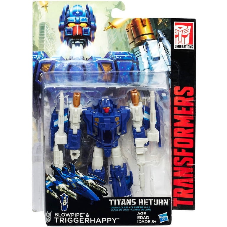 トランスフォーマー タイタンズリターン トリガーハッピー Transformers Generations Titans Return Triggerhappy and Blowpipe