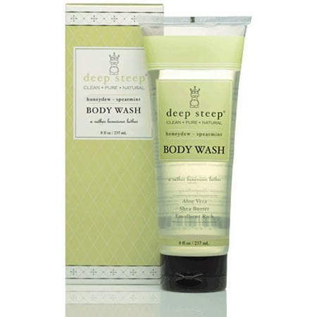 Deep Steep Body Wash, Honeydew Spearmint , 8 Oz