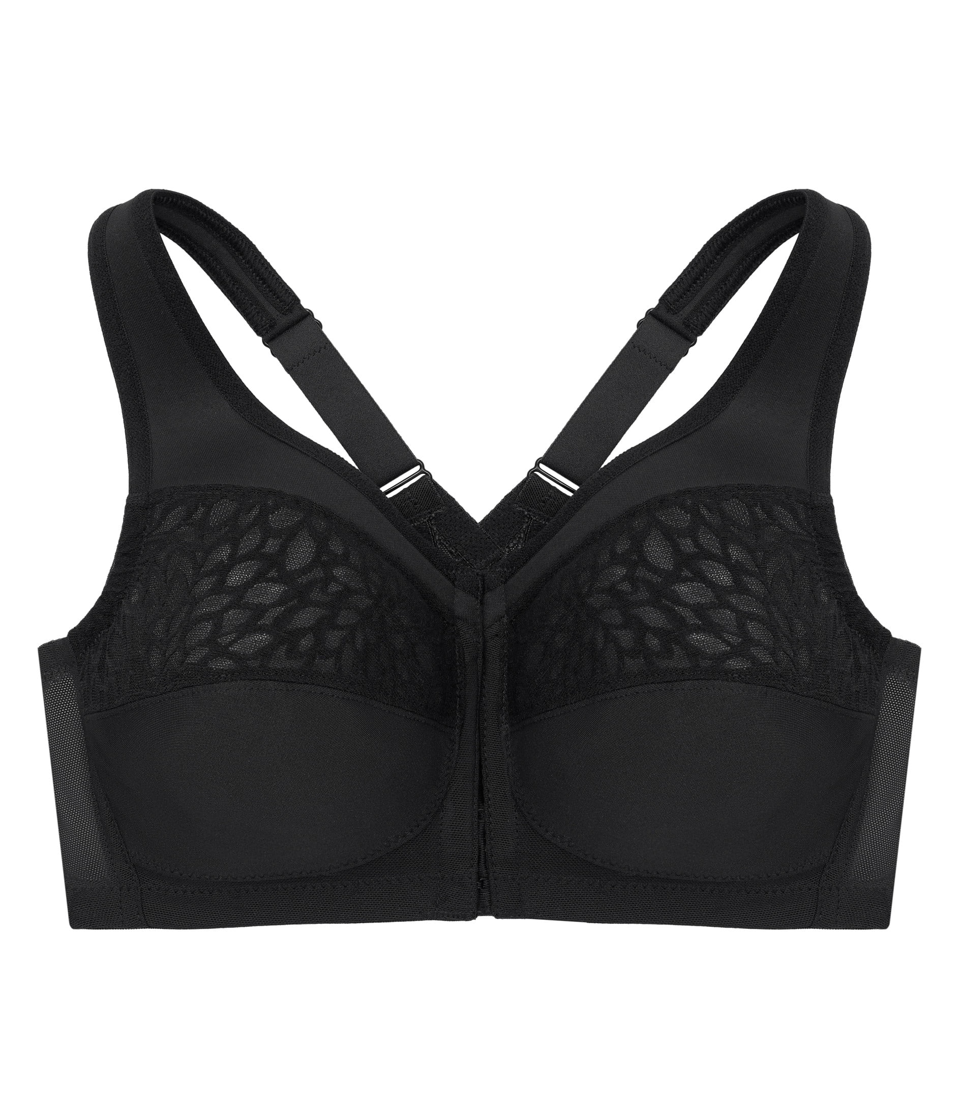 Glamorise MagicLift Front-Closure Racerback Wirefree Bra 1206 (Women's & Women's Plus)