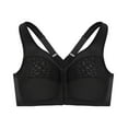 thumbnail image 4 of Glamorise MagicLift Front-Closure Racerback Wirefree Bra 1206 (Women's & Women's Plus), 4 of 7