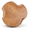 thumbnail image 3 of Rutledge & King Java Teak Root Stool - Boho Teak Accent Table - Black, 3 of 5