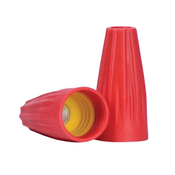 Conector de cable King Innovation 68205 rojo, paquete de 10