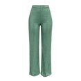 thumbnail image 4 of MEZZALL Women Fashion Casual Sequined Pants Sparkling Sequins High Waisted Wide Leg Flared Pants Nightclub Wear Soft Solid Color Daliy Slacks Trousers, 4 of 5