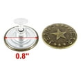 thumbnail image 5 of Unique Bargains 10pcs Star Prints Bronze Tone Tack Button Rivet for Jean Denim Jacket, 5 of 5
