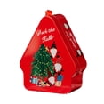 thumbnail image 3 of Tarro de dulces,Caja de dulces navideñas Estuche para refrigerios Lata de ,Tarro de hojalata para dulces Caja de regalo de Navidad portátil,Árbol de Navidad Decoraciones colgantes, 3 of 8