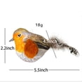 thumbnail image 3 of Tiberpet Cat Toys Pet Cat Stick Vocal Toys Animal Call Simulation Call Bird Teasing Plush Toys, 3 of 9