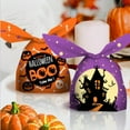 thumbnail image 5 of Happy date 50Pcs Halloween Treat Bags Candy Bags for Halloween Party, Halloween Candy Bags for Kids Trick or Treat, Plastic Small Halloween Goodie Bags Halloween Party Favor Bags Party Supplies, 5 of 7