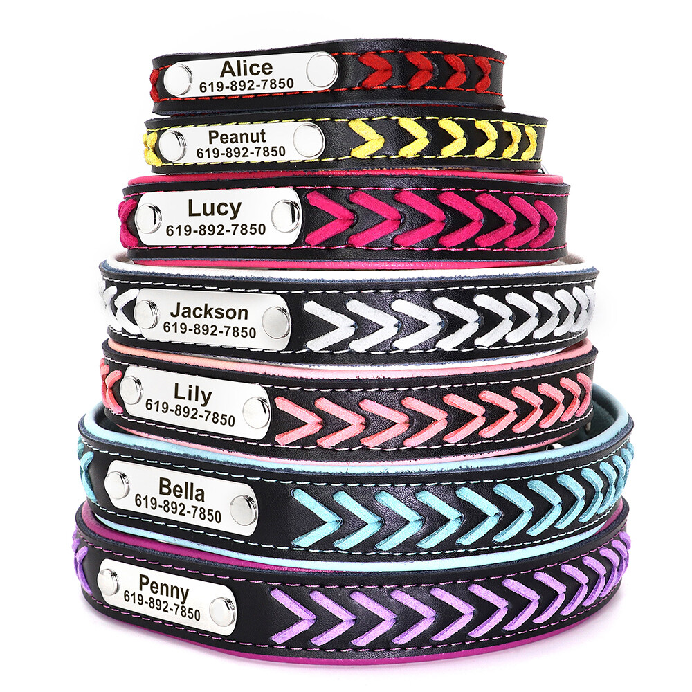 Pet Artist Personalized Dog Collar with ID Tag photo 8