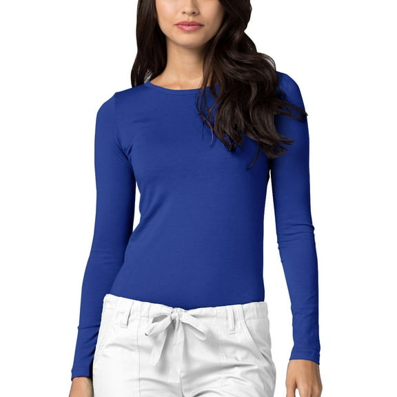 Adar Underscrubs for Women - Long Sleeve Underscrub Comfort Tee
