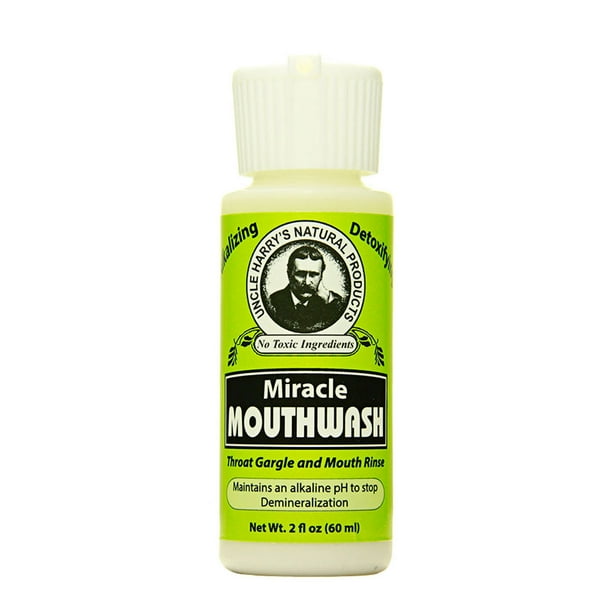 Miracle Mouthwash by Uncle Harry's Natural Products (2oz Mouthwash
