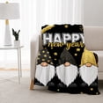 thumbnail image 2 of SPXUBZ Halloween Quote Throw Blanket 50x60 Inch, Funny Holiday Design Soft Fleece Blanket, Cozy Seasonal Home Decor for Sofa 60"x50", 2 of 5
