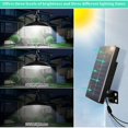 thumbnail image 4 of Luz solar al aire libre, lámpara solar impermeable IP65 de doble cabeza con control remoto para jardín/pérgola/balcón/terraza, 4 of 5