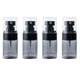 thumbnail image 1 of 4PCS Botellas de spray de viaje Botellas de spray de plástico transparente vacías recargables Atomizador de enjuague bucal de perfume Botella de aerosol de tamaño de viaje - Gris, 1 of 6