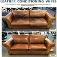 Cozy Currant Furniture Salve, Wise Owl Leatherrite Leather Restorer Leather Recoloring Balm for
