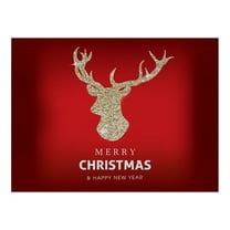 UYUH Waterproof Christmas Placemats for Dining Table 32 x 21 cm Festive Holiday Table Mats with Snowflake Design, Washable & Non-Slip for Winter, Xmas, New Year Decor