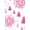 Pink, Pattern 2, variant on ODIKA 5x7 Machine Washable Non-Slip Area Rug, Merry Winterscape Elegant Bathroom Accent High Traffic Rug, Pink, 656204