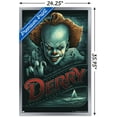 thumbnail image 2 of IT - Pennywise Derry Wall Poster, 14.725" x 22.375" Framed, 2 of 4