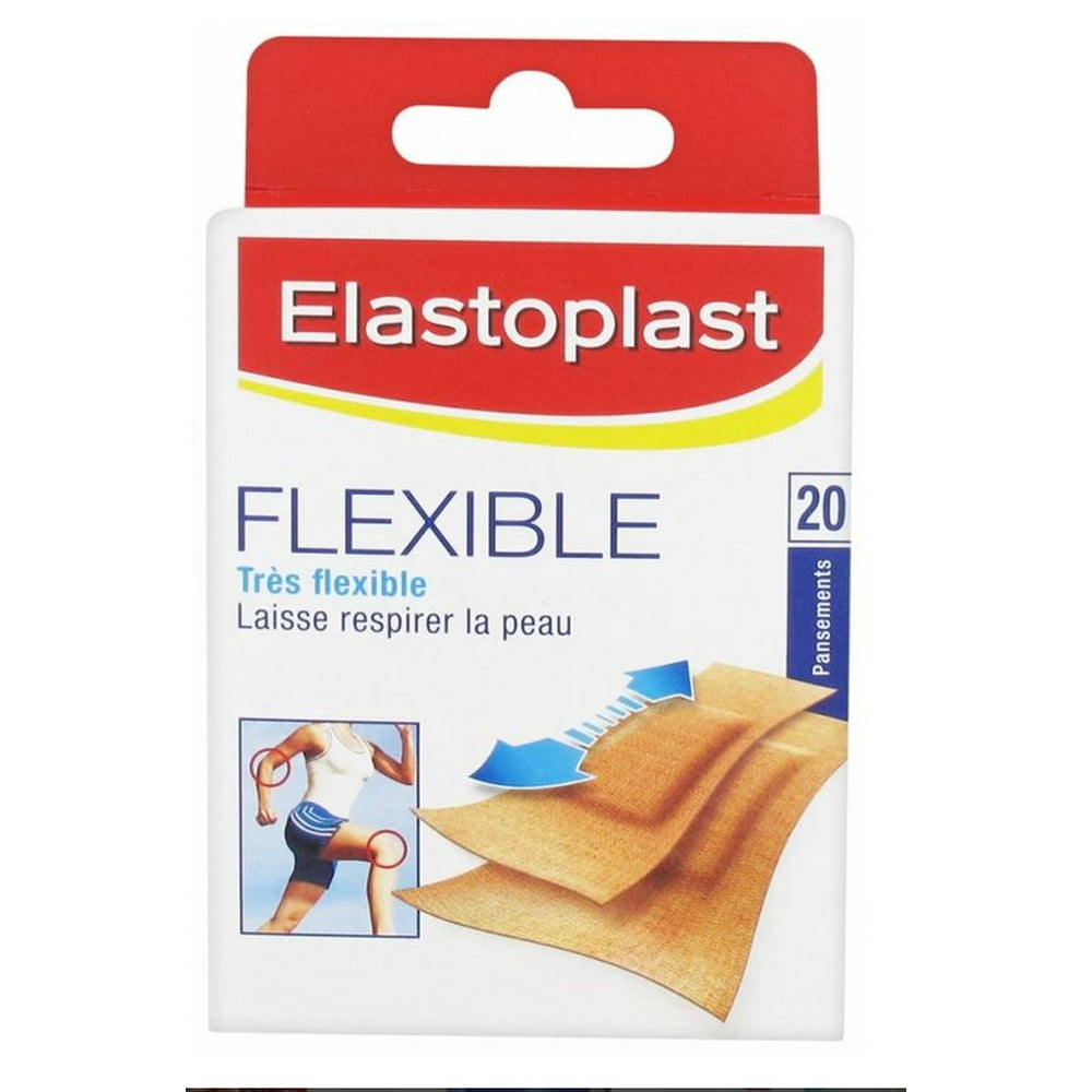 Elastoplast Flexible Plaster 20 Plasters - Walmart.com - Walmart.com