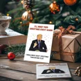 thumbnail image 2 of Christmas Cards, Humor Xmas Card, Unique Christmas Gifts, Perfect Holiday Cards, 2 of 6
